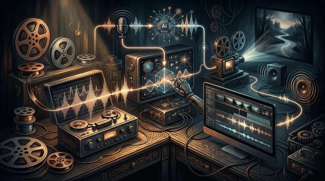 Illustration: A practical realistic AI voiceovers workflow