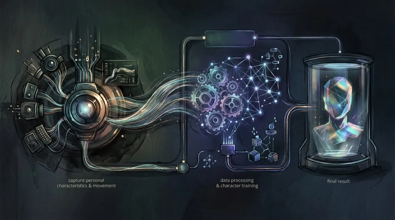 Illustration: A practical AI avatar of yourself workflow