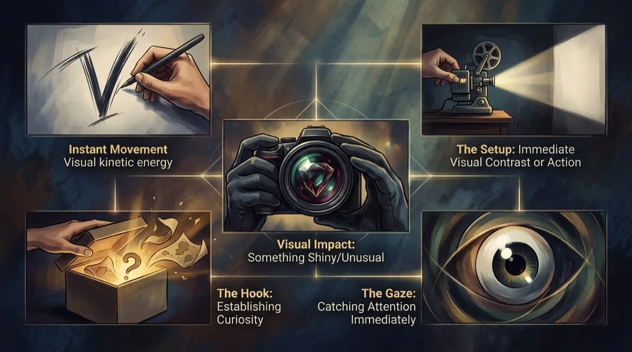 Illustration: First-frame checklist