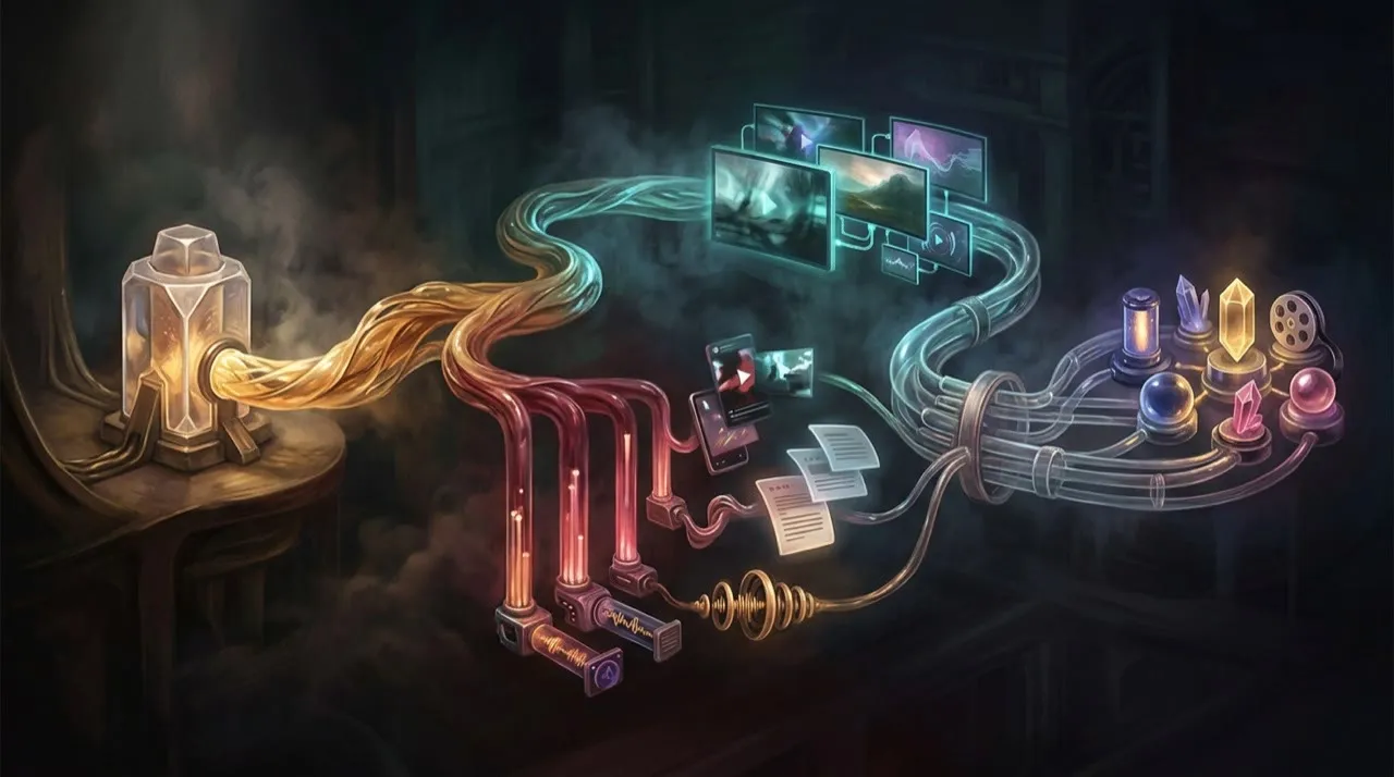 Illustration: A publishing workflow that does not waste the video