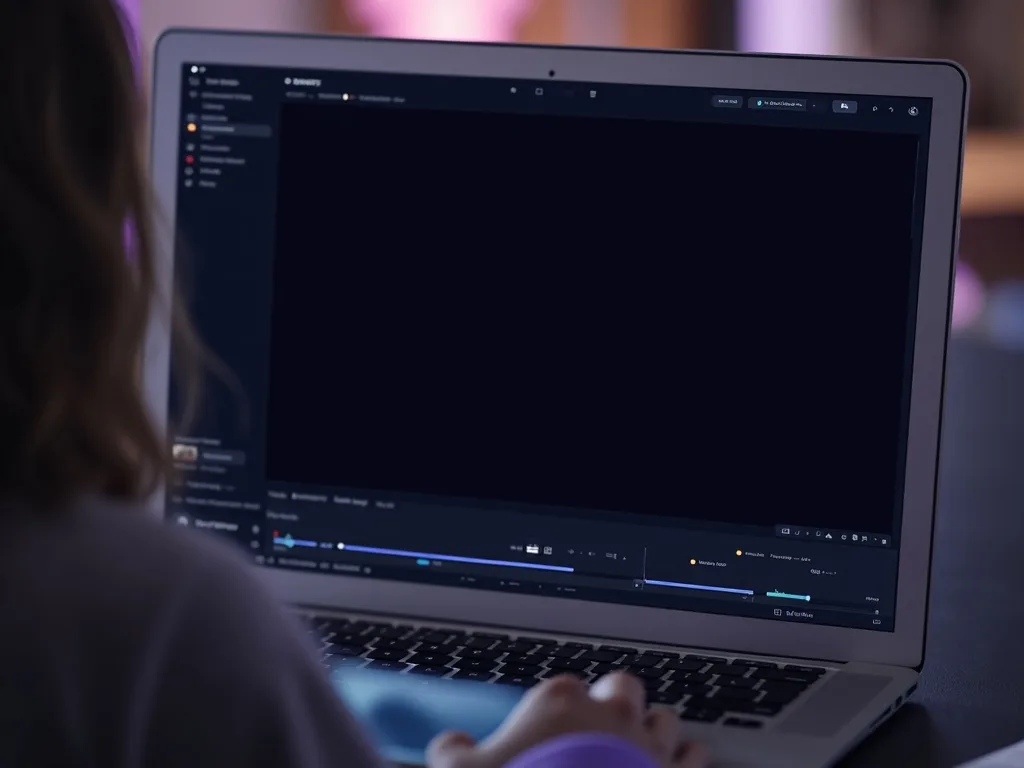 Et fedt titelkort, der placeres over et pausebillede fra videoen