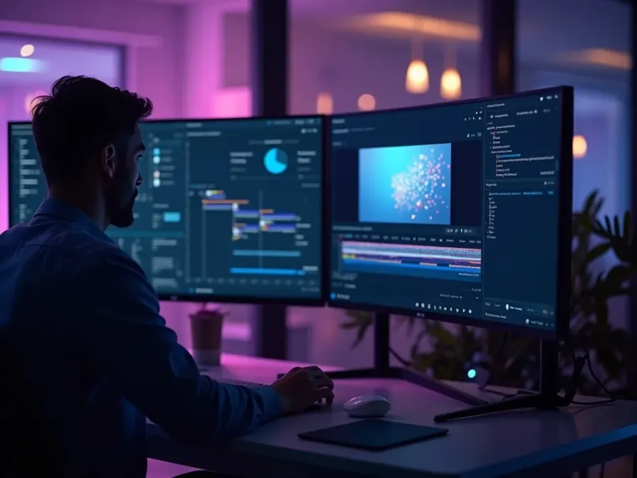 Um demo de feature de SaaS gerado dentro do painel do produto