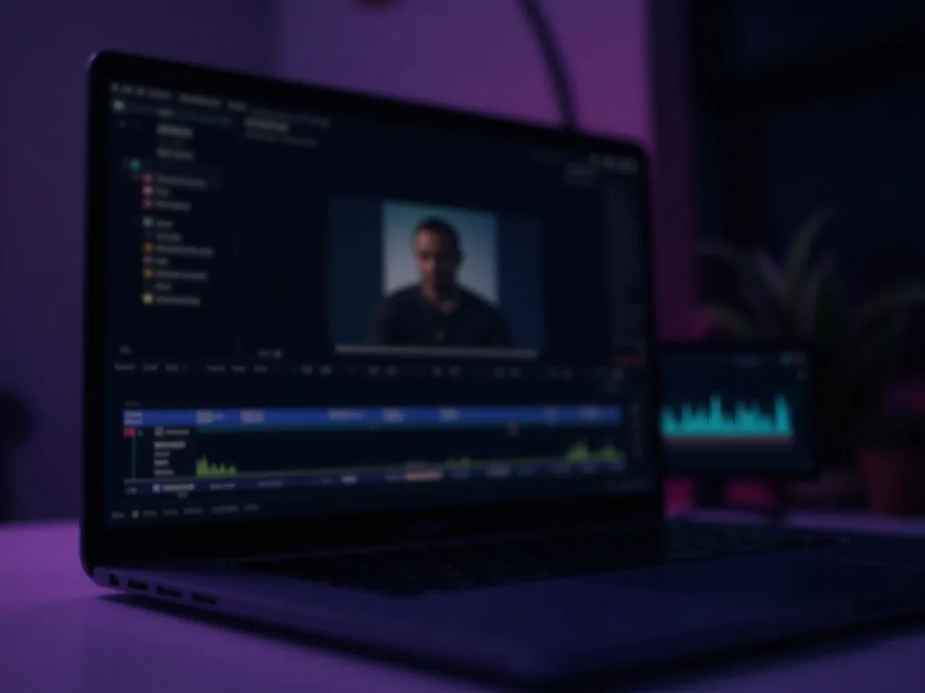Undertekster vises ord for ord under en taler i en videoapp