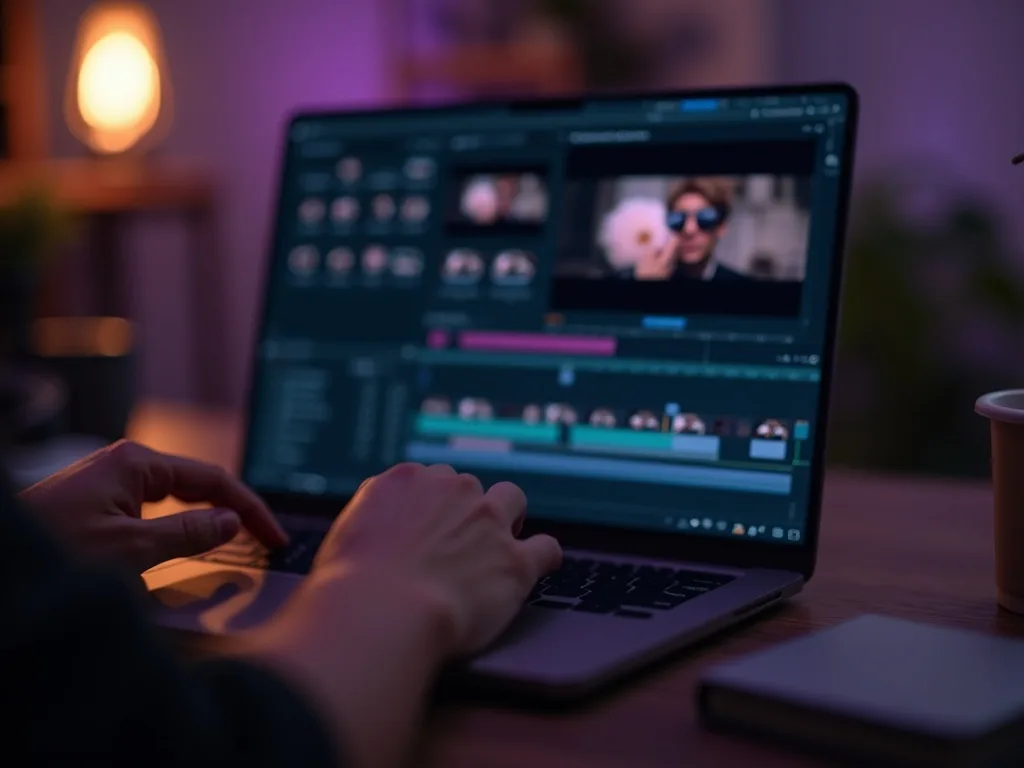 Videoclips auf einer Timeline anordnen, bevor sie gemerged werden